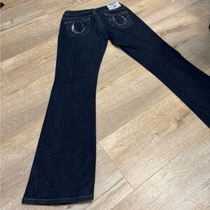 True religion boot cut dark jeans